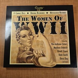 THE WOMEN OF‎ WWII - 4 Compact Discs - Original Recordings